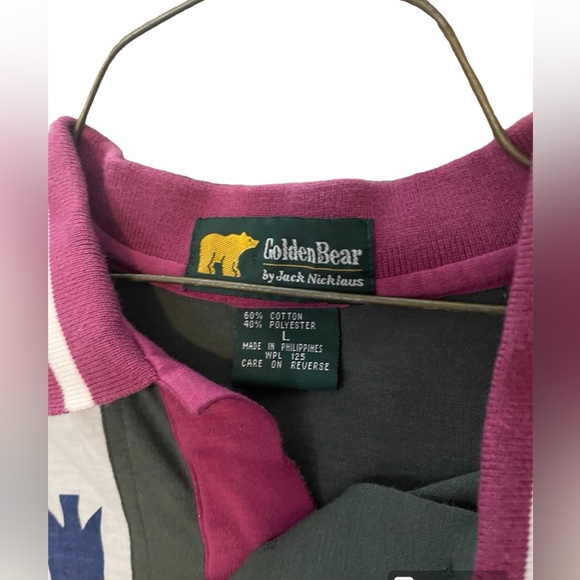 Patterned Collared Polo Shirt - Picture 5 of 5